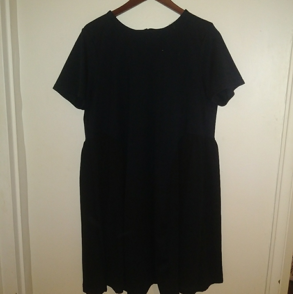 Lost Ink Black Cocktail Dress